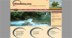 Desktop Screenshot of filosofiahoy.com